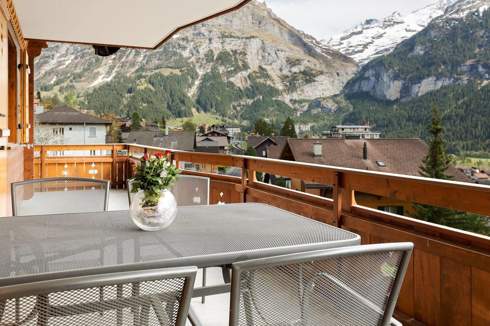 Apartment Kiwi Links - Griwa Rent Ag Grindelwald Eksteriør billede